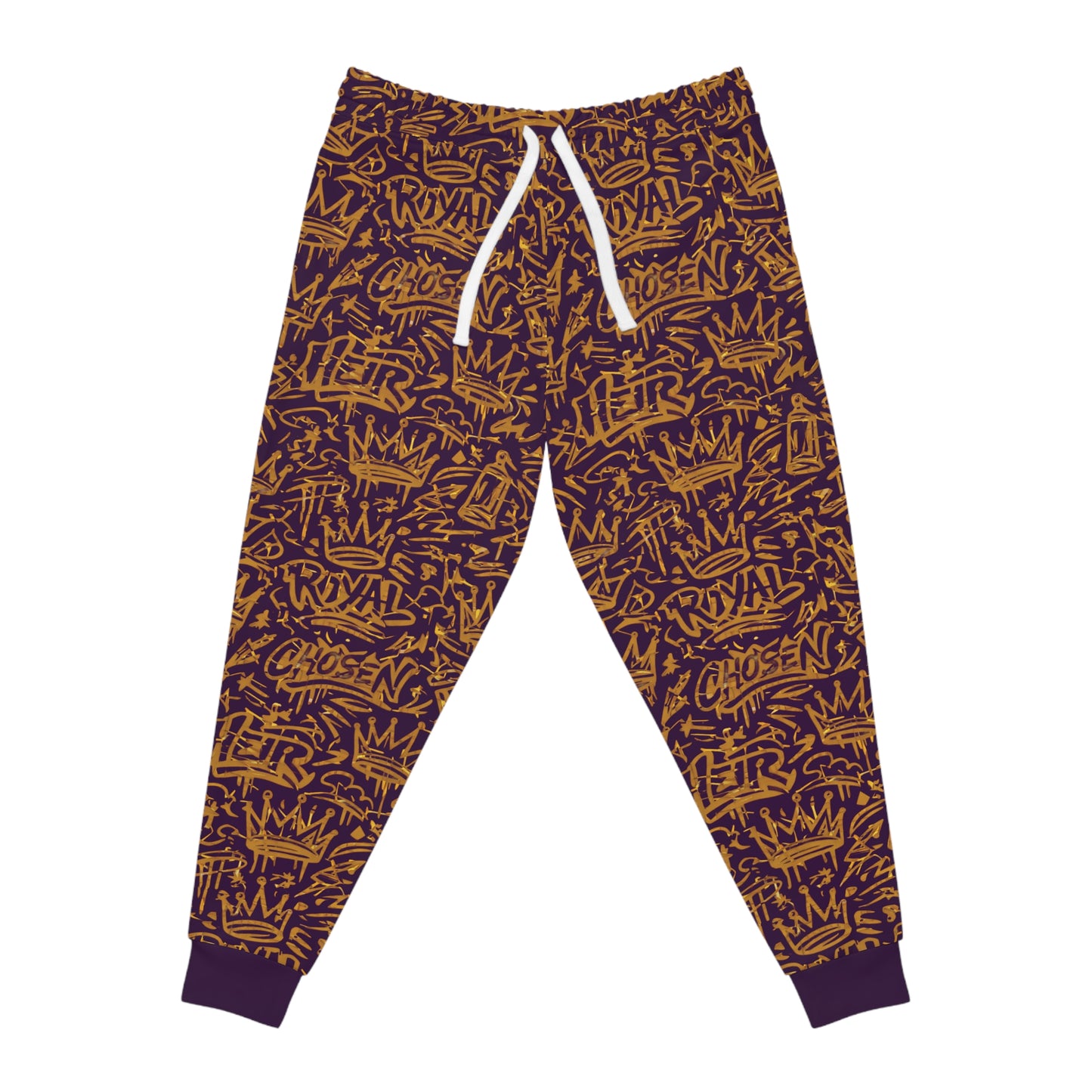 4 The Culture Joggers – Chosen Royalty All-Over Print Graphic Streetwear | FirstGen Designs