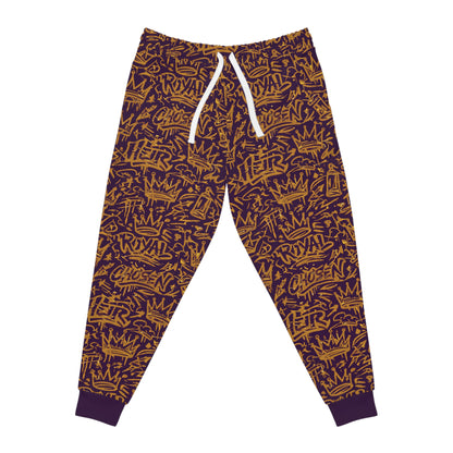 4 The Culture Joggers – Chosen Royalty All-Over Print Graphic Streetwear | FirstGen Designs