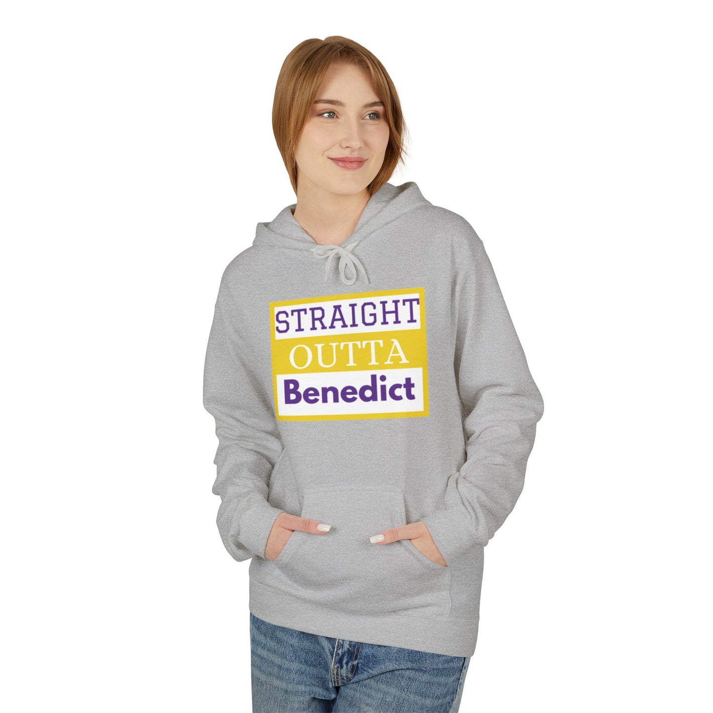 Straight Outta Benedict Hoodie | Unisex Fleece Sweatshirt | Comfortable Casual Wear | Great Gift for Friends | Perfect for Everyday & [...]
