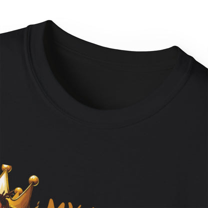 Bold Statement Loc Crown Unisex Tee: Pretty, Retro Vibes, Perfect for Parties, Gift for Friends, Casual Wear, Everyday Style