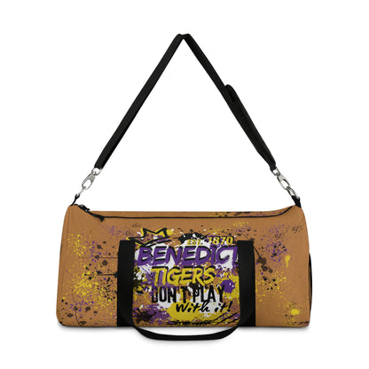 Rep Your HBCU Duffel Bag – Benedict Graffiti Art Travel Bag | FirstGen Designs