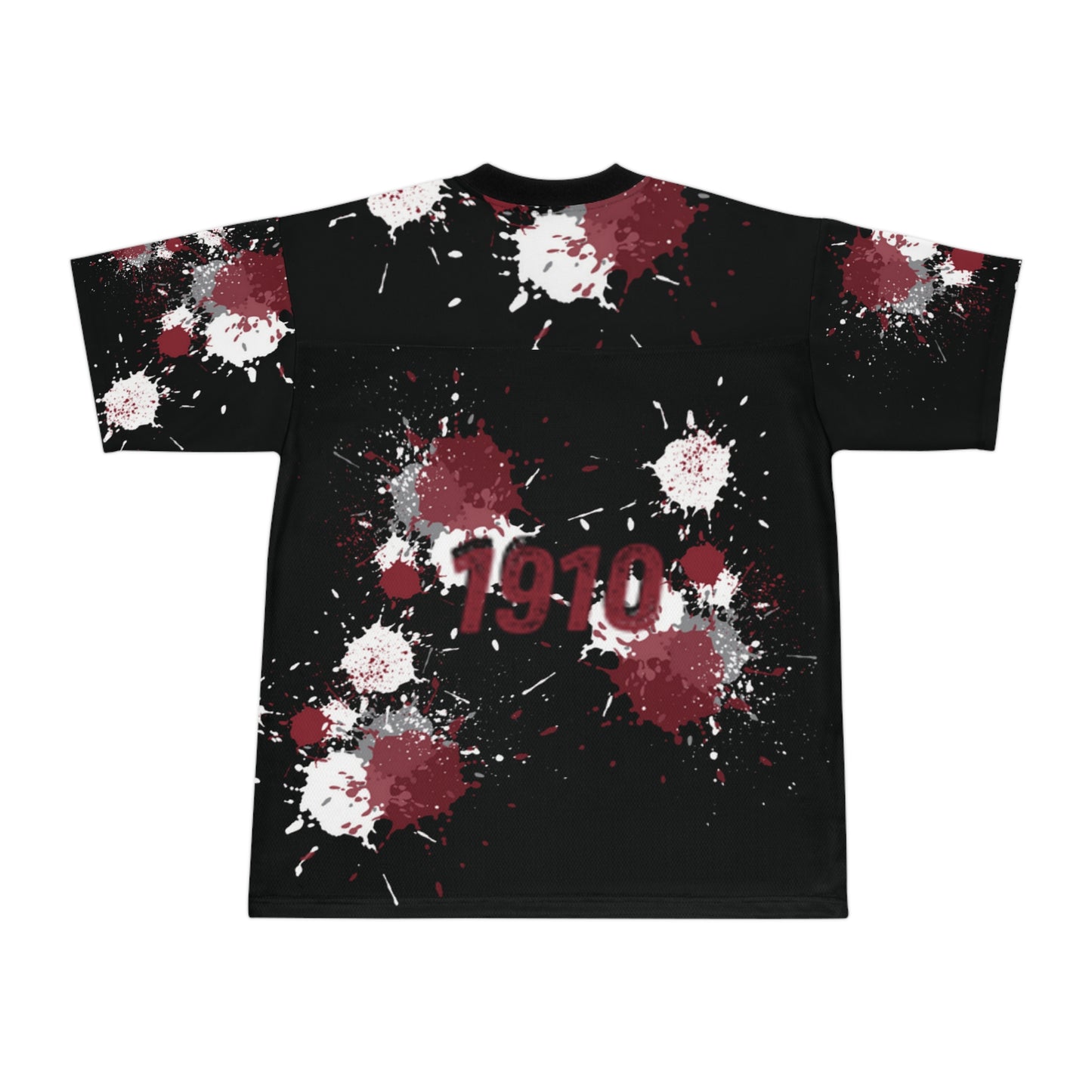 Unisex Football Jersey Art Print, Unique Sports Top for Fans, College Team Apparel, Game Day Outfit, Trendy Casual Wear