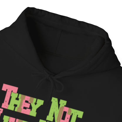Colorful Statement Hoodie - They Not Like Us, Unisex Sweatshirt, Trendy Streetwear, Gift for Friends, Casual Wear, Everyday Comfort