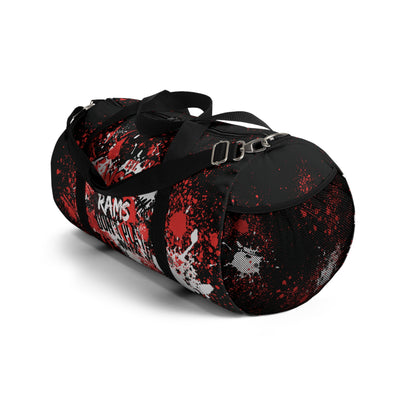 Graffiti Duffel Bag Blk, Sprayed Art, Cool Urban Travel Gym Overnight Bag, Hipster Street Style Accessories, Unique Custom Hand Painted