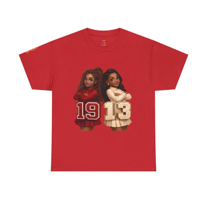 Divine Ladies Tee — 1913 Sorority Sisters Design | FirstGen Designs