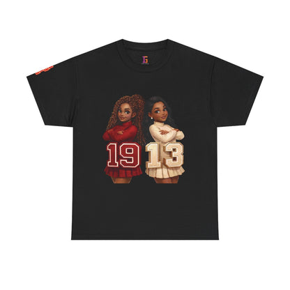 Divine Ladies Tee — 1913 Sorority Sisters Design | FirstGen Designs